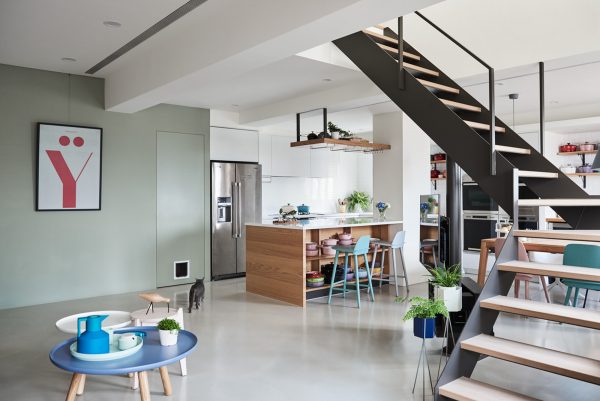 blue-coffee-table