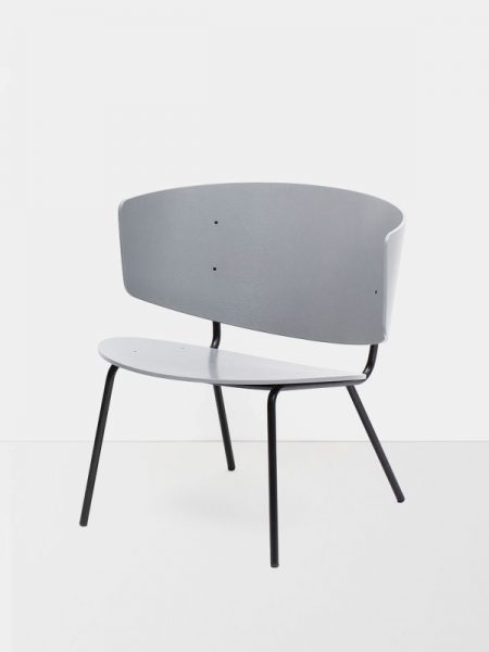 fotelis Herman Lounge Chair - Grey